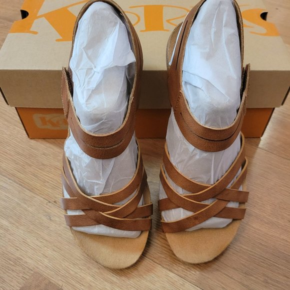 Kork-Ease Shoes - Korks Dark Tan Primrose Melinda Sandals